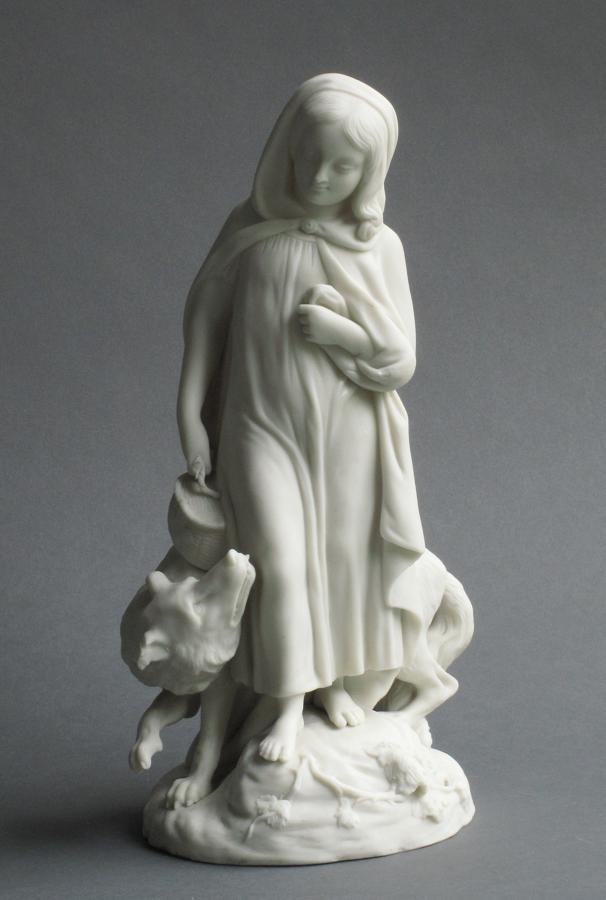 Copeland figure of Little Red Riding Hood