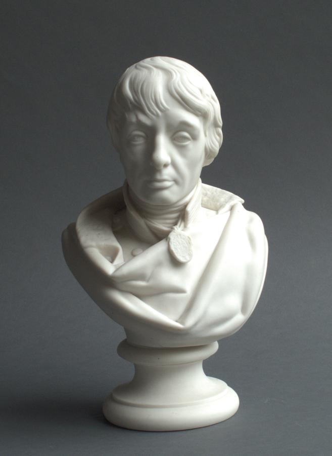 Parian bust of Admiral Horatio Nelson