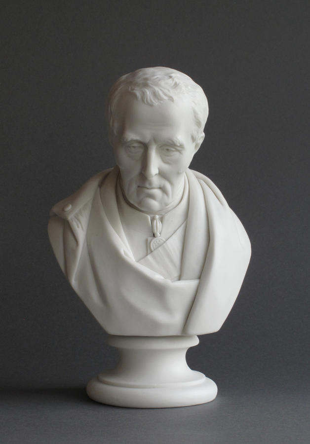 Duke of Wellington Parian bust by John Rose