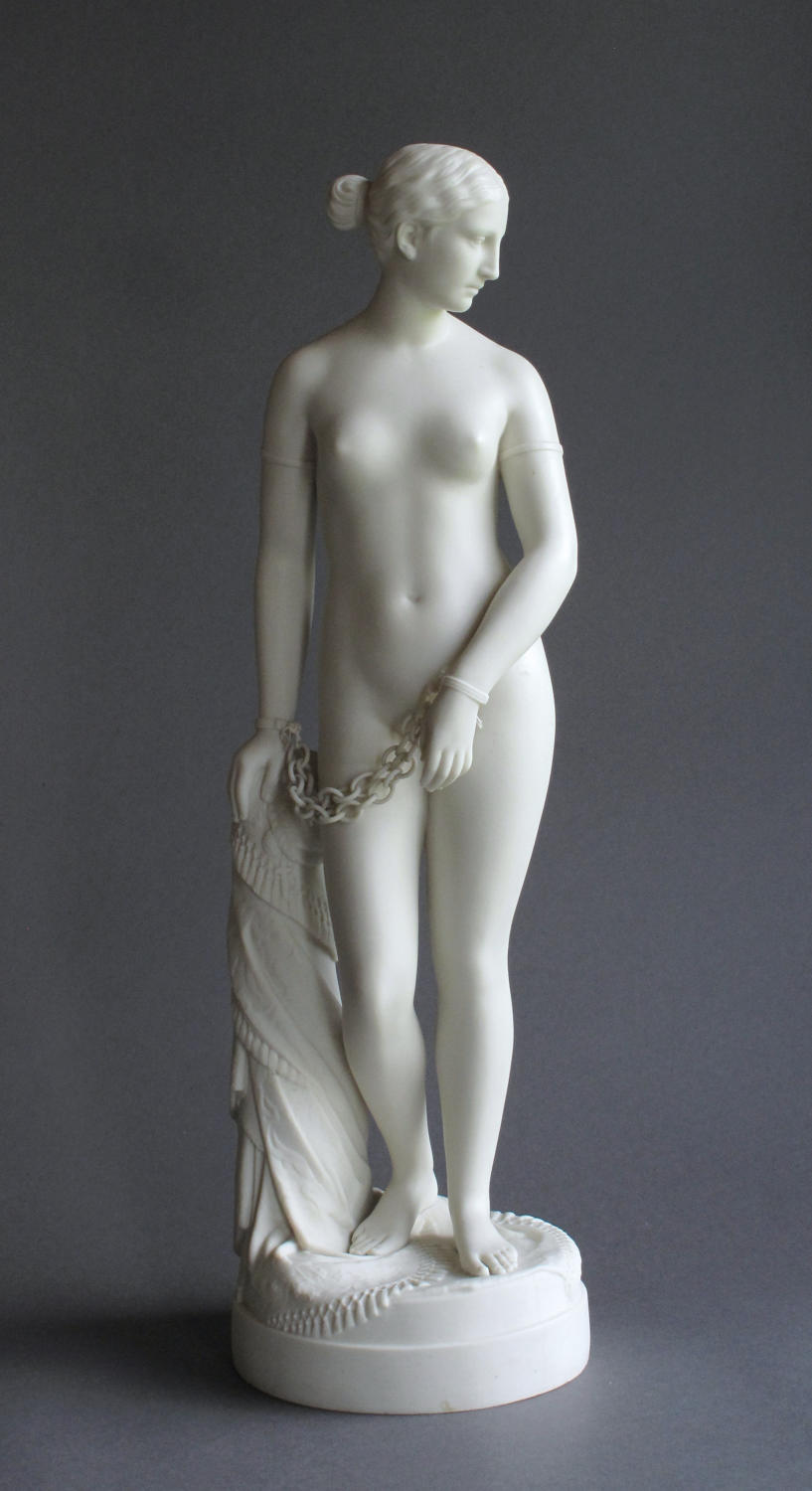 A Copeland Parian figure of The Greek Slave