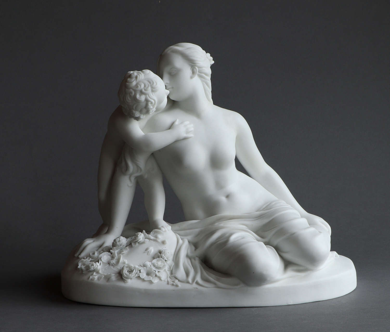 A rare Minton Parian group  “Child’s Play” by John Bell