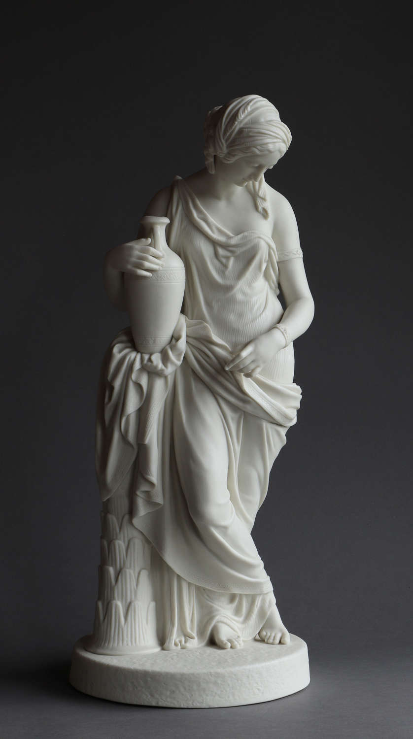 A large Copeland Parian figure of Rebekah