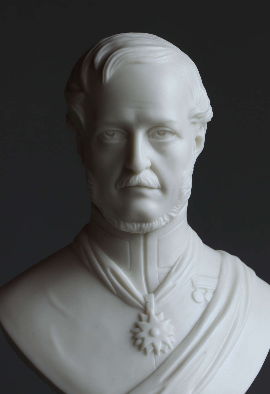 A Worcester Parian bust of Major General Henry Havelock