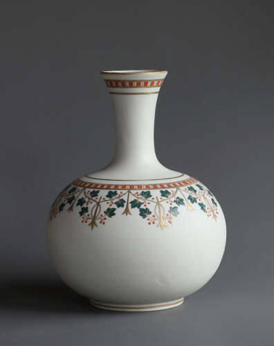 A good Parian guglet or handle-less jug by Copeland