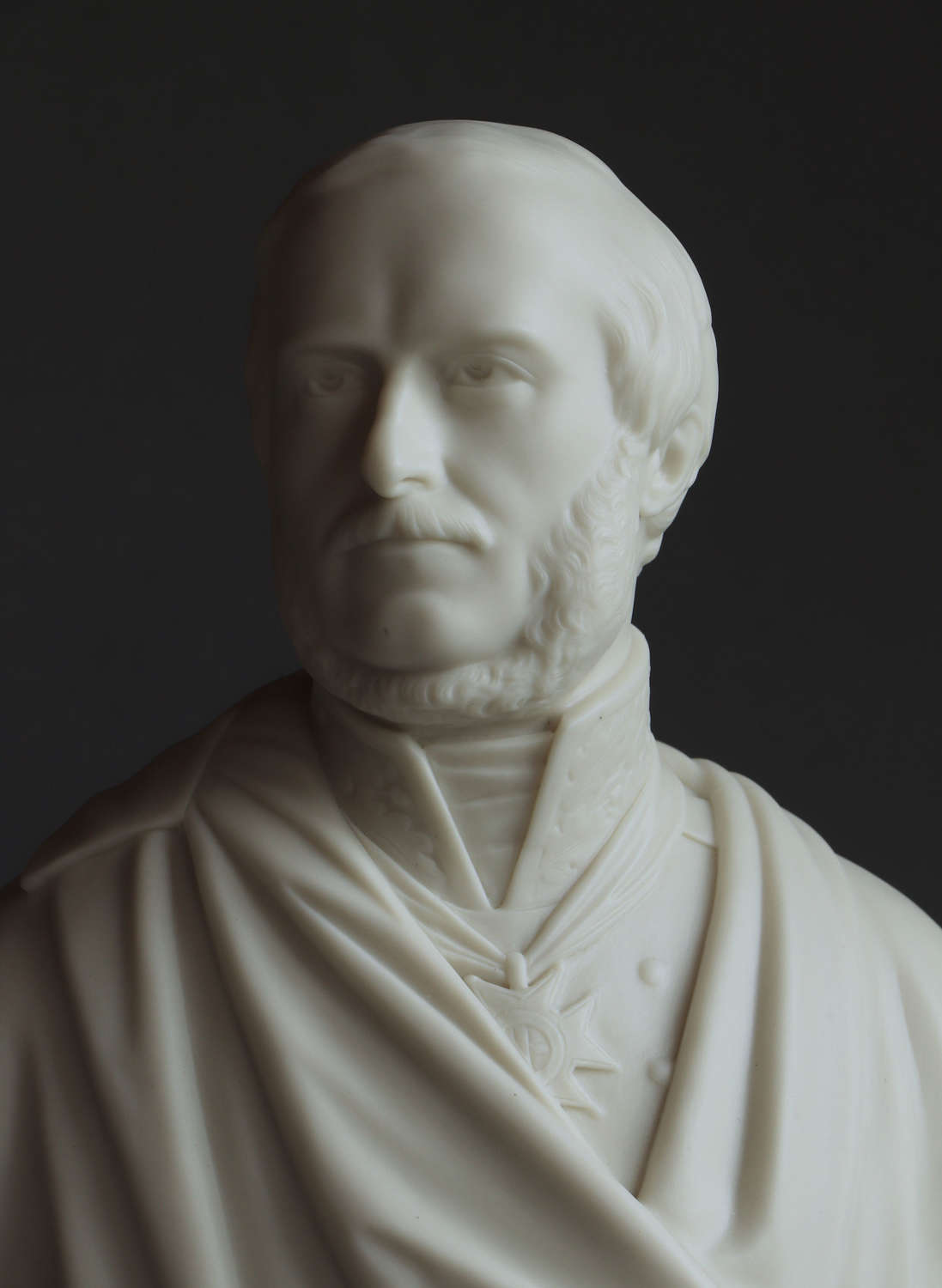 A Copeland Parian bust of Major General Henry Havelock
