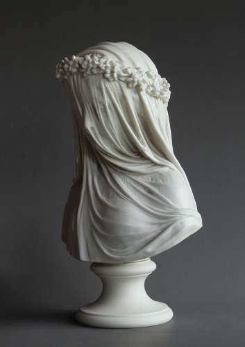 A Copeland Parian bust of The Bride