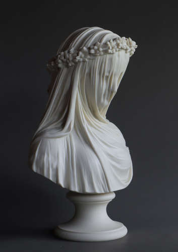A Copeland Parian bust of The Bride