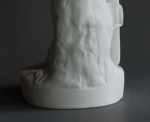 A pair of Copeland Parian figures of Young England and his sister