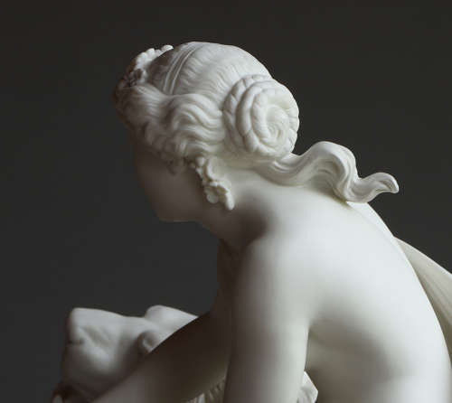 Rare Minton Parian figure 'The Lion in Love'