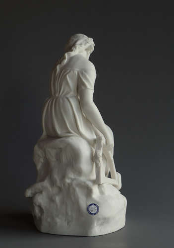 A charming Wedgwood Parian figure of Broken Heart