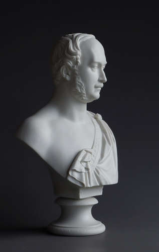 A Copeland Parian bust of Prince Albert