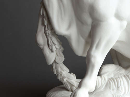 An extremely rare Minton figure of Europa and the Bull