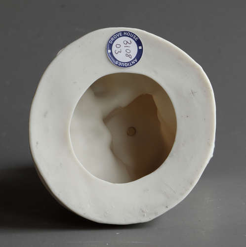A small Copeland Parian figure of a Fisherwoman