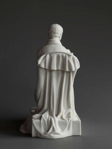 An Alcock Parian figure of the Duke of Wellington