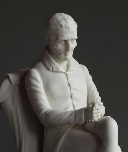 An Alcock Parian figure of the Duke of Wellington