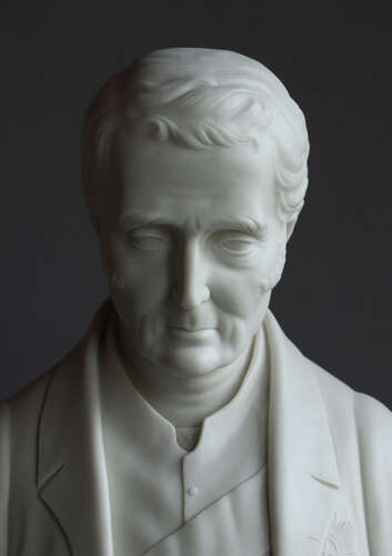 A good Parian bust of the Duke of Wellington