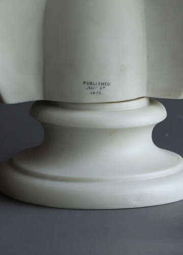 A good Parian bust of the Duke of Wellington