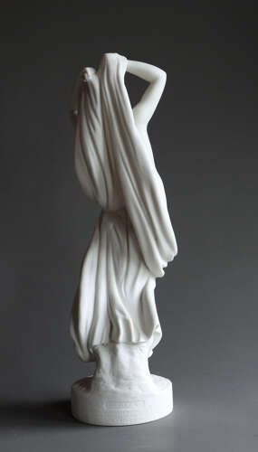 A good Parian figure of L’Allegro by Copeland