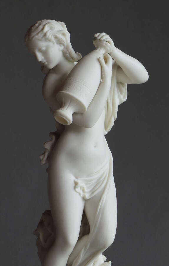 A good Parian figure of Morning Dew by Robinson & Leadbeater