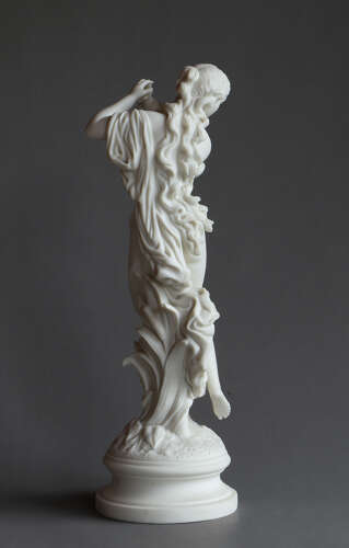 A good Parian figure of Morning Dew by Robinson & Leadbeater