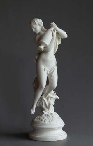 A good Parian figure of Morning Dew by Robinson & Leadbeater