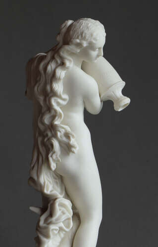A good Parian figure of Morning Dew by Robinson & Leadbeater