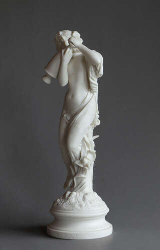 A good Parian figure of Morning Dew by Robinson & Leadbeater