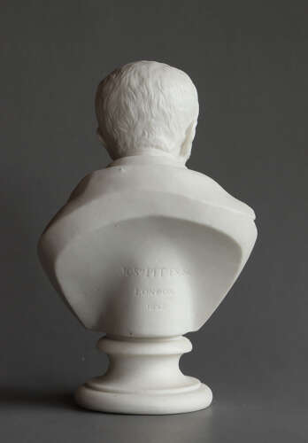 A Parian bust of Wellington by John Rose (Coalport)