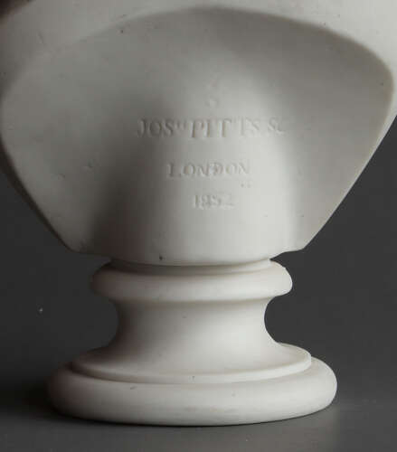 A Parian bust of Wellington by John Rose (Coalport)