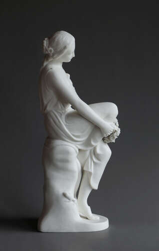 A Minton Parian figure of Lalage