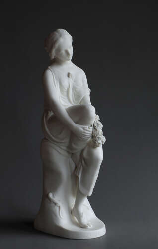 A Minton Parian figure of Lalage