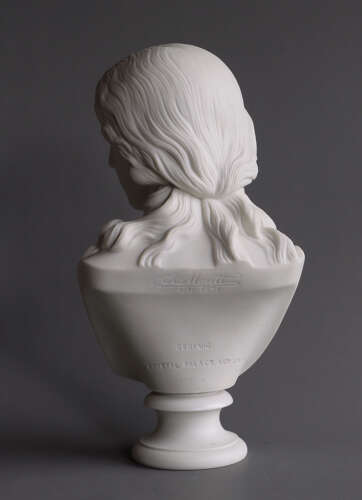 Copeland Parian bust of 'Love' by Monti
