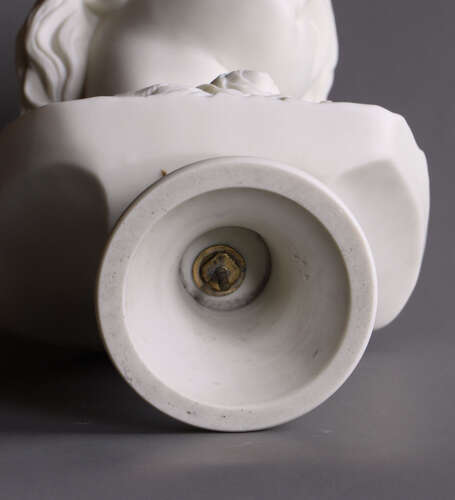 Copeland Parian bust of 'Love' by Monti